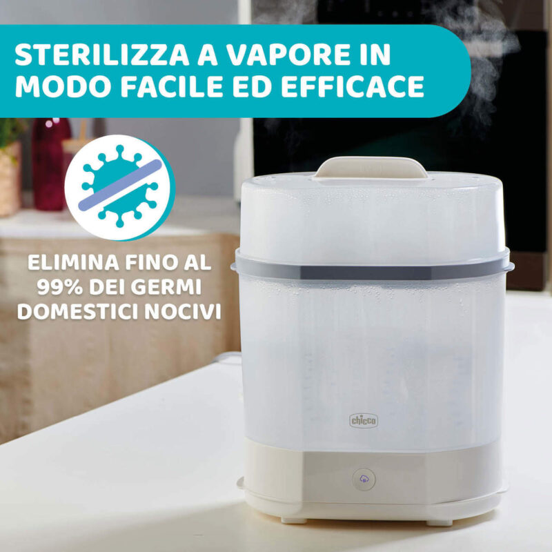 Sterilizzatore a vapore chicco bimbi viareggio