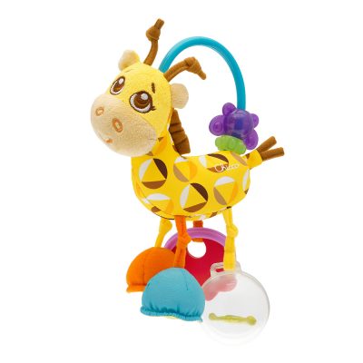 gioco trillino mrs giraffa colorato da passeggio 3-24m chicco bimbi viareggio