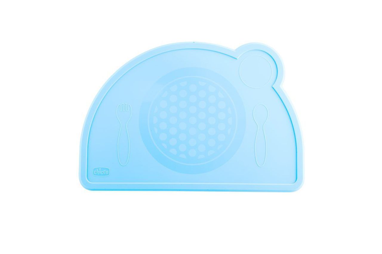 Chicco Tovaglietta in Silicone Colore Azzurro