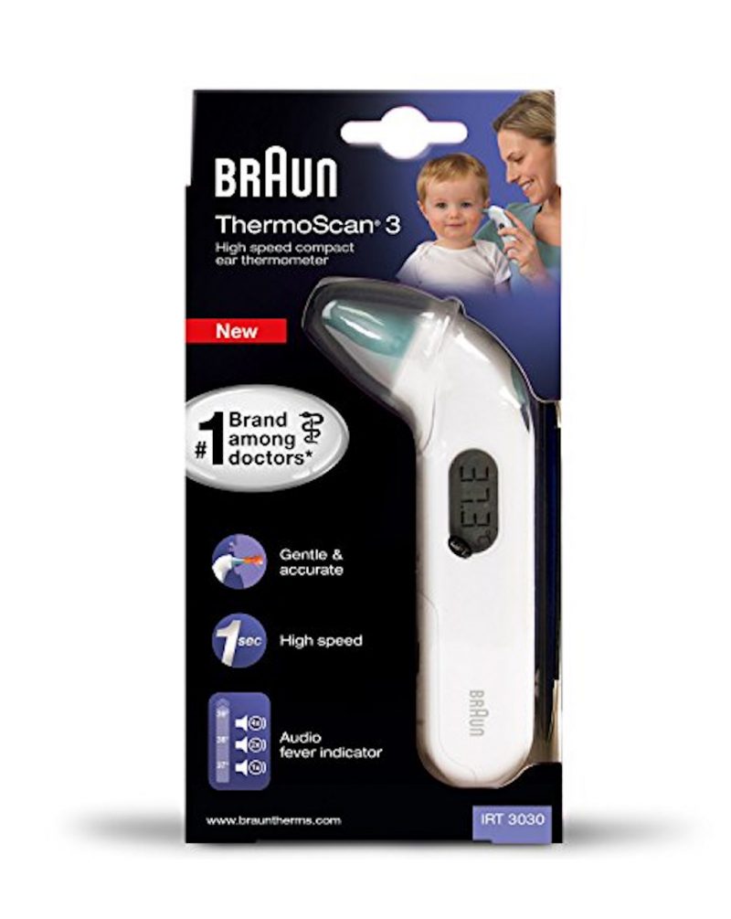 thermoscan 3 termometro auricolare a infrarossi braun bimbi viareggio