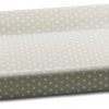 Fasciatoio PVC 2 Lati Pois Tortora
