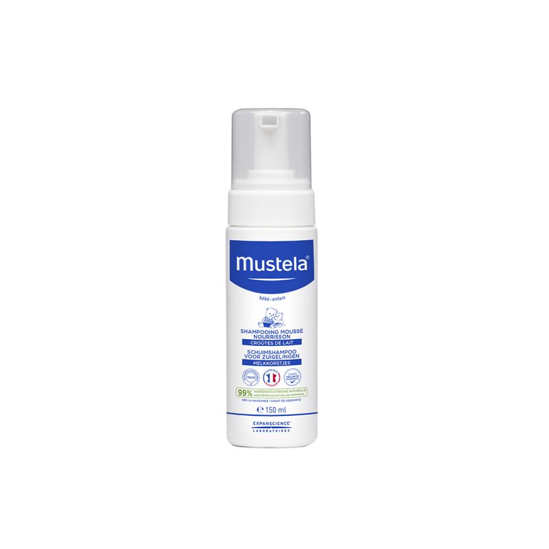 Shampoo Mousse pelle normale 150 ml mustela bimbi viareggio