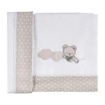 set lenzuolo sopra sotto federa linea sleepy cuori latte picci made in italy bimbi viareggio