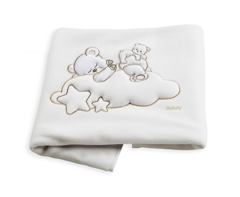 coperta letto piquè linea sogni d'oro italbaby bimbi viareggio