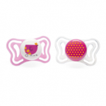 Physioforma Light Lumi 16-36m silicone si illumina al buio 2pz Chicco bimbi viareggio