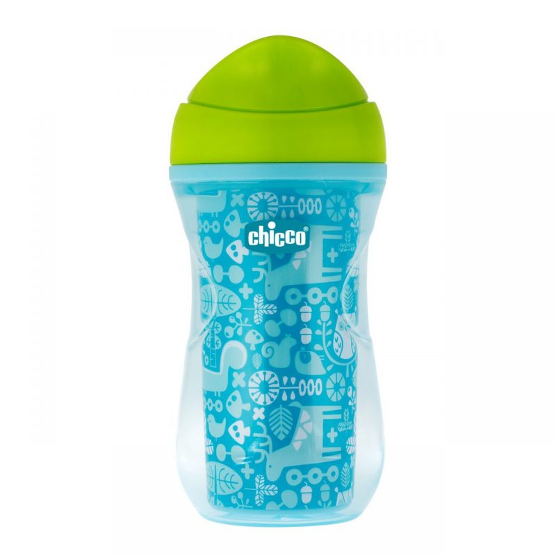 tazza active 14m+ Ideale per bere in modo naturale, anche in movimento chicco bimbi viareggio verde