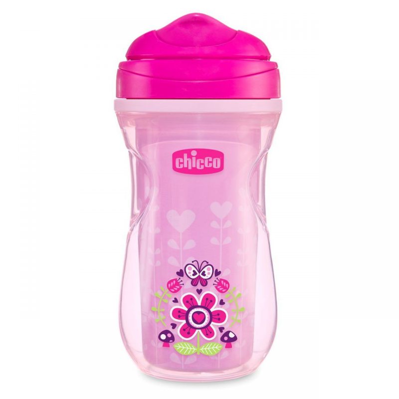 tazza active 14m+ Ideale per bere in modo naturale, anche in movimento chicco bimbi viareggio rosa