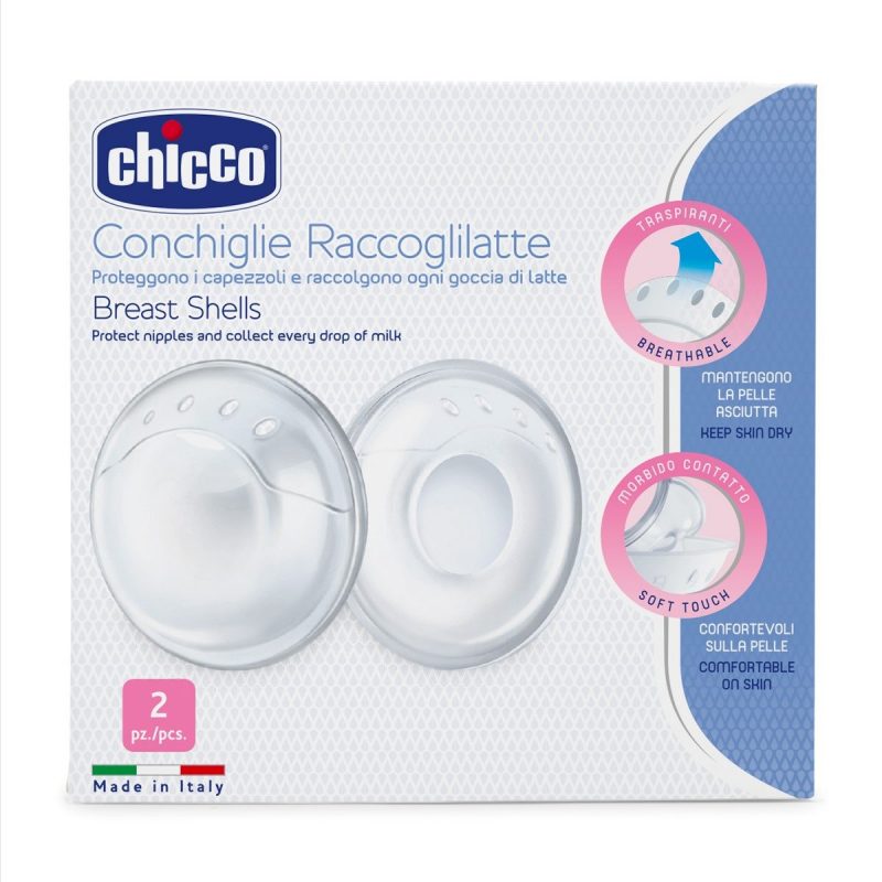 conchiglie raccoglilatte seno allattamento naturale chicco bimbi viareggio