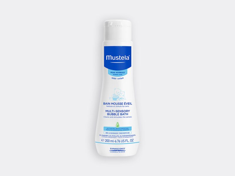 Bagnetto Mille Bolle 200 ml mustela pelle normale bimbi viareggio