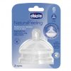 Tettarella NaturalFeeling allattamento misto con doppia valvola anticolica Chicco bimbi viareggio flusso pappa 6m+