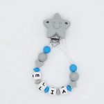 catenella con nome personalizzata silicone bimbi viareggio