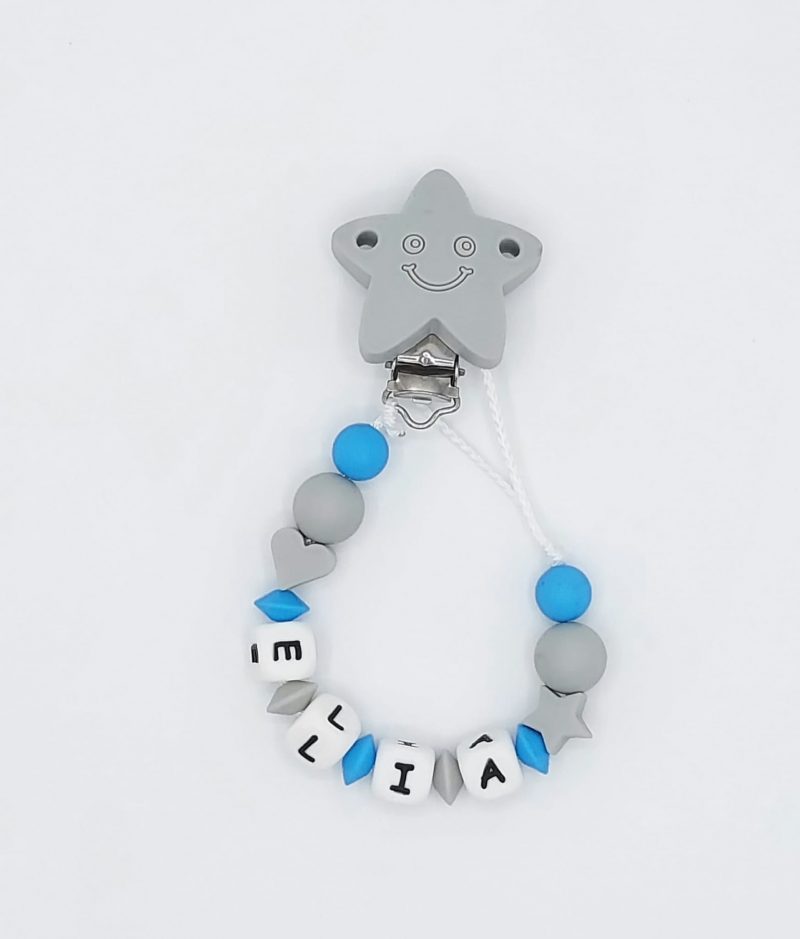 catenella con nome personalizzata silicone bimbi viareggio