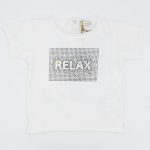 t-shirt manica corta relax maperò bimbi viareggio made in italy