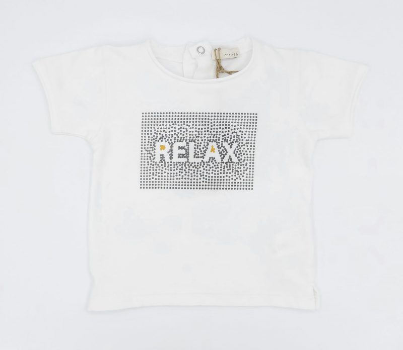 t-shirt manica corta relax maperò bimbi viareggio made in italy