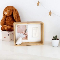 Baby Art Cornice impronta e foto Deep Frame Wooden bimbi viareggio
