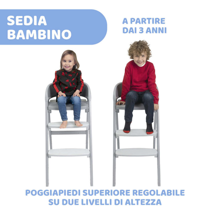 sedia evolutiva crescendo up chicco bimbi viaregio