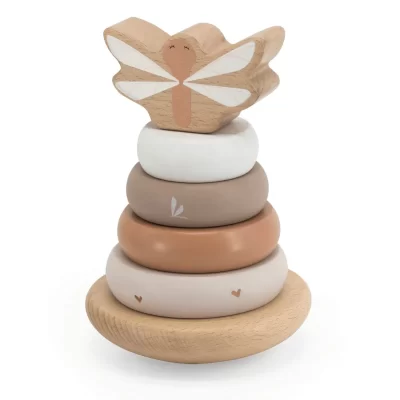 Torre Anelli Impilabile Legno Labellabel