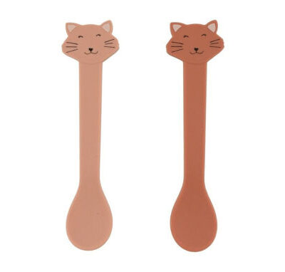 Set Cucchiaio Silicone 2 pz Trixie