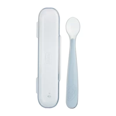 Cucchiaio Morbido in Silicone con Custodia 6m+ Chicco