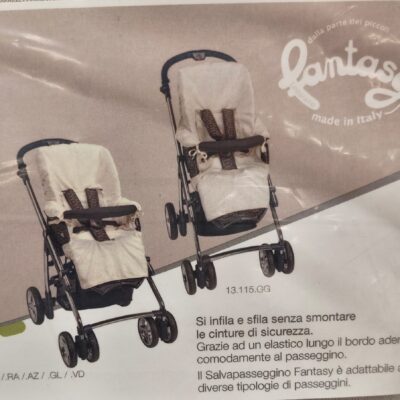 Salvapasseggino In Lino/Cotone Fantasy