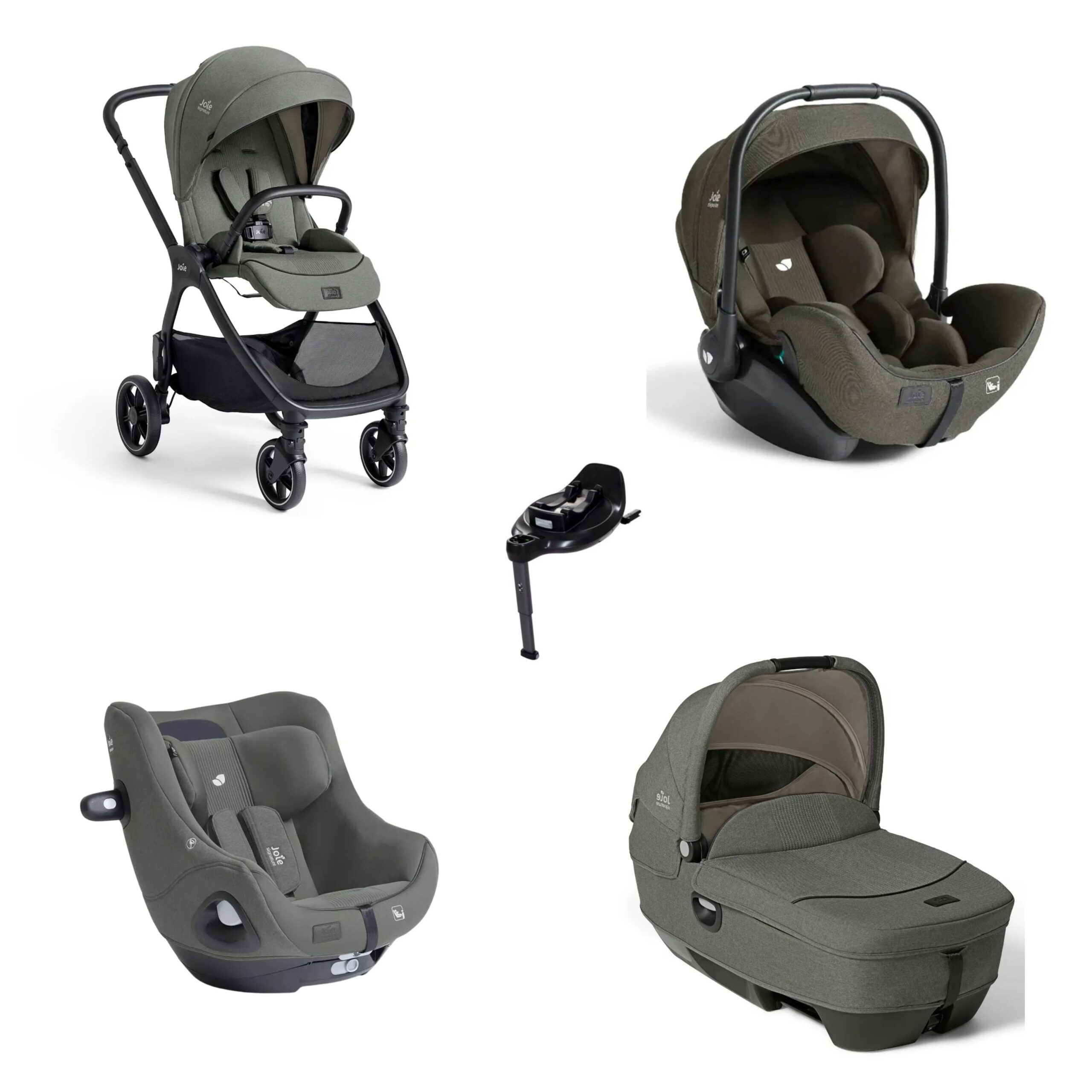 Valora Con Calmi + i-Level Pro + Base Encore + Seggiolino Auto i-Harbour E - Joie