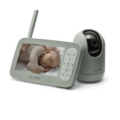Video baby monitor wireless & WiFi VideoVoice 5 AI - Nuvita